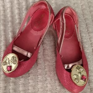 Girl's Sleeping Beauty Costume Shoes